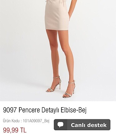 Dilvin Pencere detaylı elbise