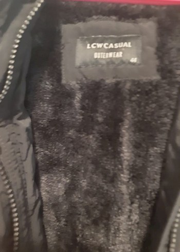 Düğmeli Siyah Midi Street Wear Kadın parka - Görsel 3