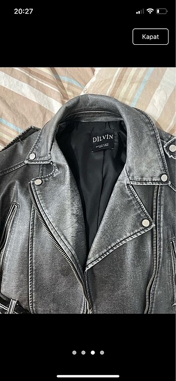 s Beden Dilvin deri ceket