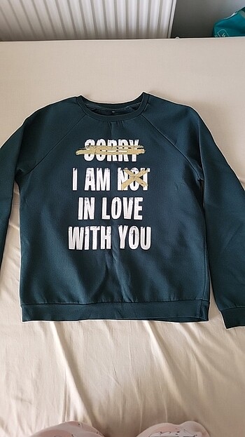 Baskılı sweatshirt