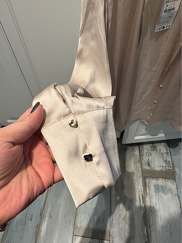 Zara Zara saten gömlek