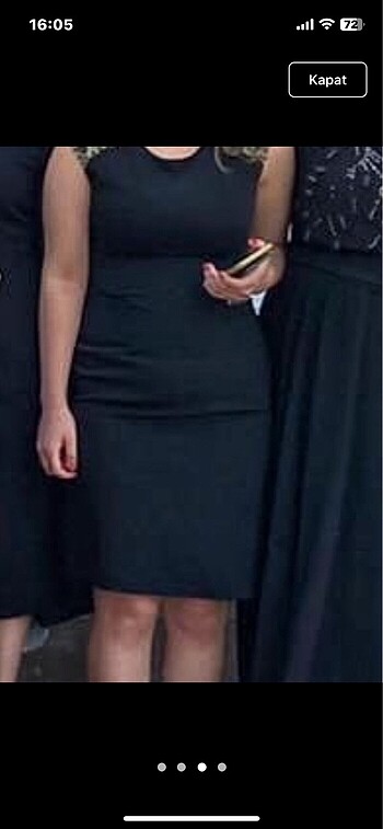 m Beden Şık elbise