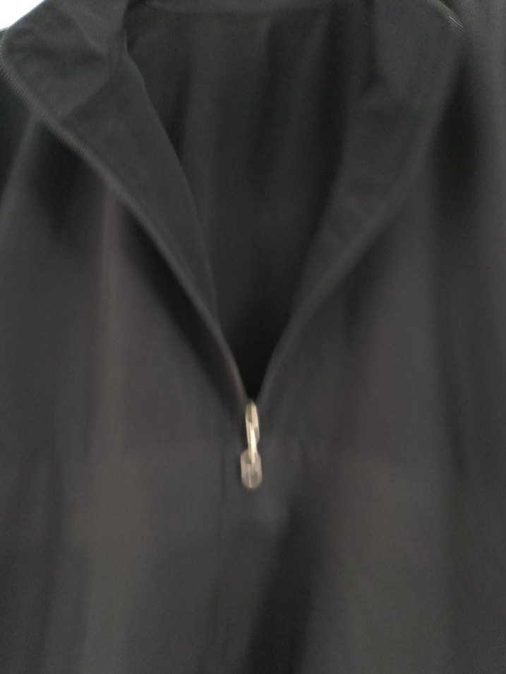 Erkek Siyah Fermuarlı Rüzgarlık - Görsel 5