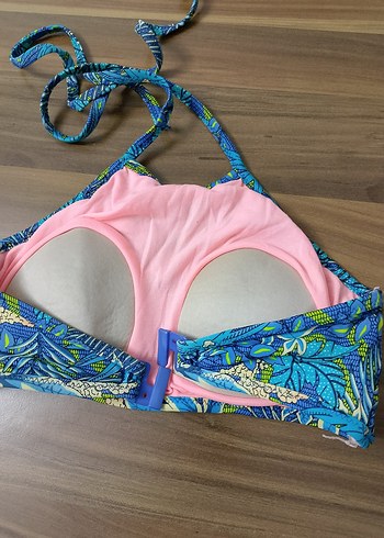 Penti Bohem Desenli Mavi Mini Bikini Üstü