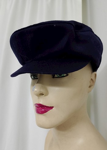 Mor Gotik Parisli Kadın Şapka - Görsel 6