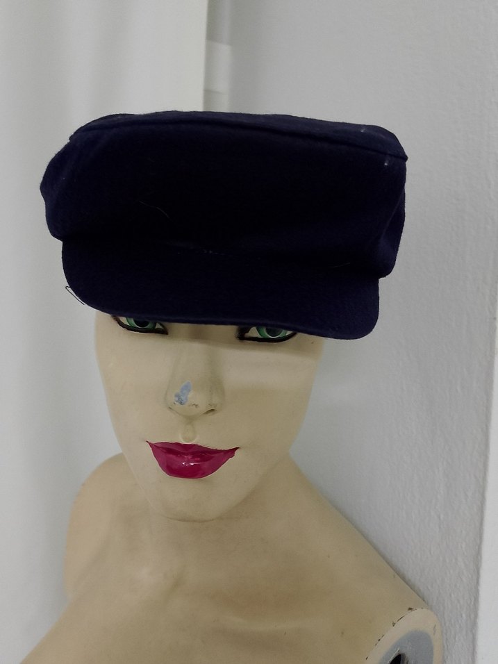 Mor Gotik Parisli Kadın Şapka - Görsel 3