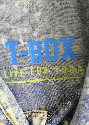 Gri Mavi Denim Erkek Gömlek - Görsel 6