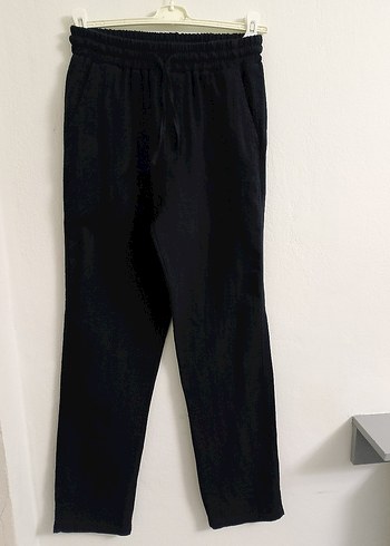 Siyah Kadın Rahat Kesim Denim Pantolon - Görsel 2