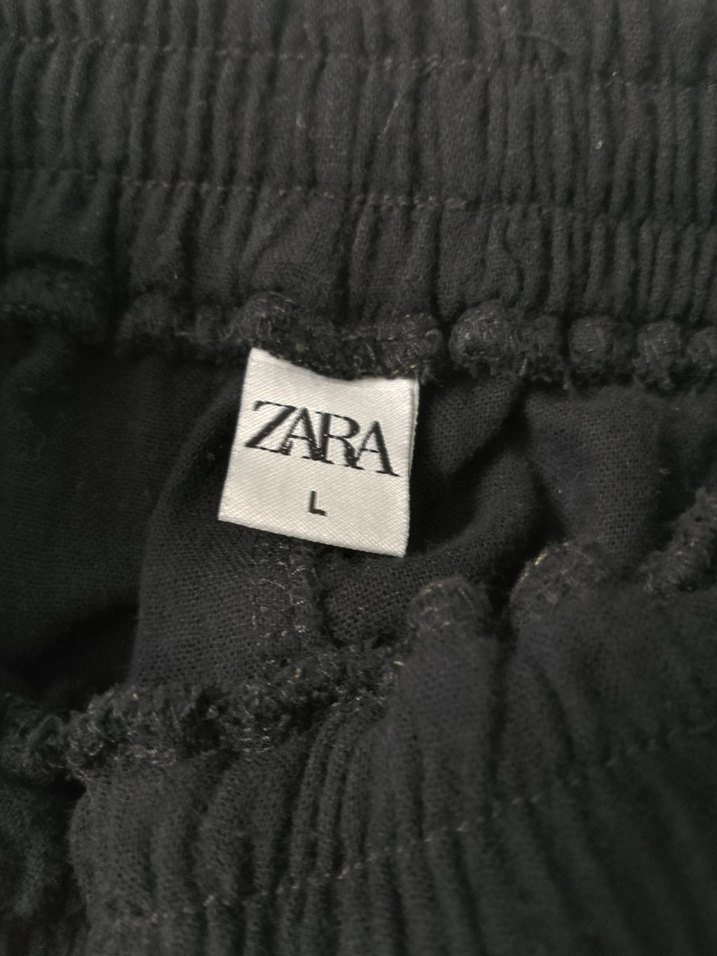 Siyah Kadın Rahat Kesim Denim Pantolon - Görsel 3