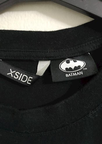 Siyah Baskılı Gevşek Kesim Erkek Tişört - Görsel 5