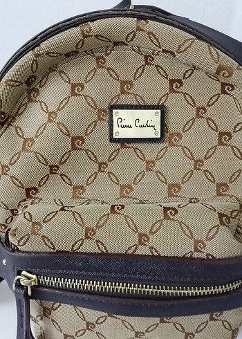 Bej Baskılı Süet Kadın Sırt Çantası - Görsel 19