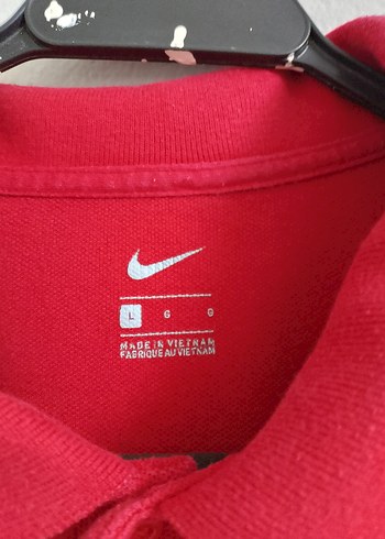 l Beden kırmızı Renk kırmızı Kısa Kollu Nike Polo Tişört