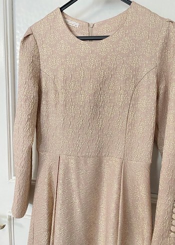 38 Beden Tesettür kaftan kumaş abiye 38