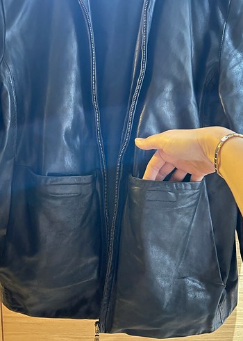 Erkek deri ceket - Görsel 3
