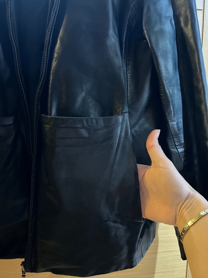 Erkek deri ceket - Görsel 2