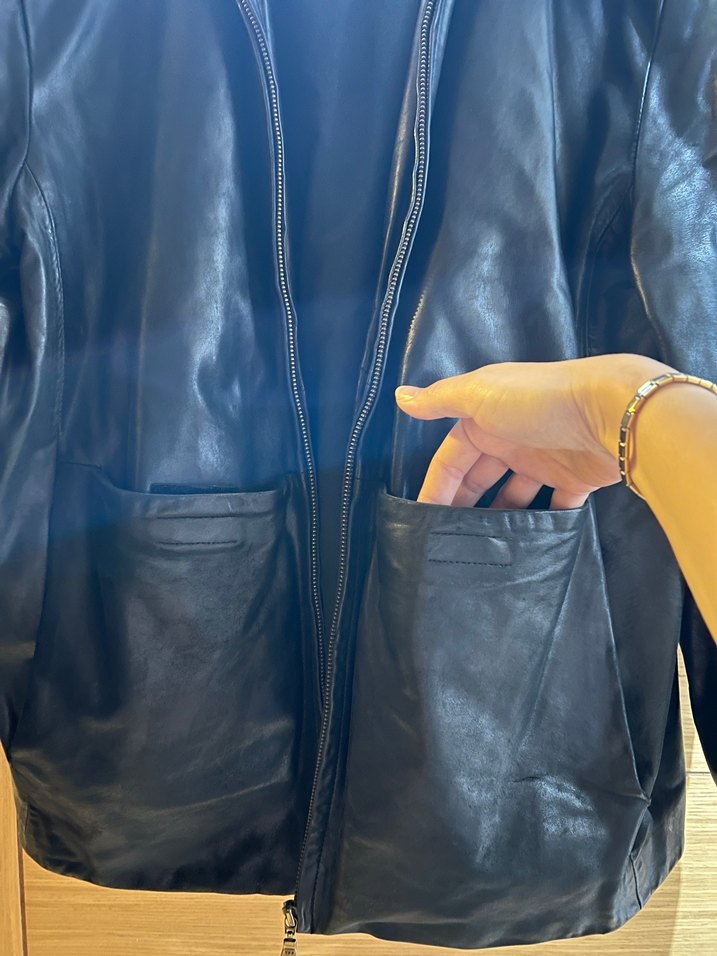 Erkek deri ceket - Görsel 3