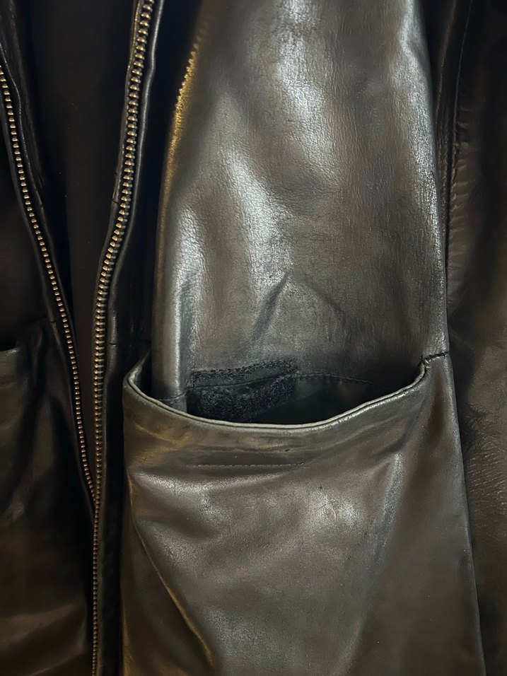 Erkek deri ceket - Görsel 4
