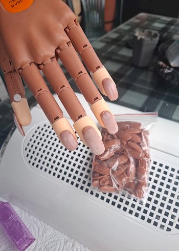 Manikür Eğitim Eli Seti - Görsel 2