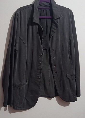 l Beden haki Renk Ceket Blazer