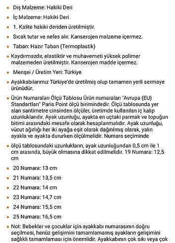 Deri cocuk bot  - Görsel 6