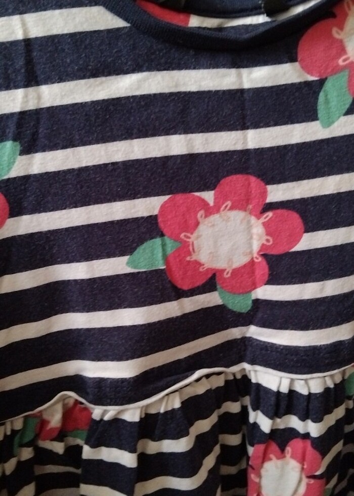 Uzun kol cocuk elbise - Görsel 2