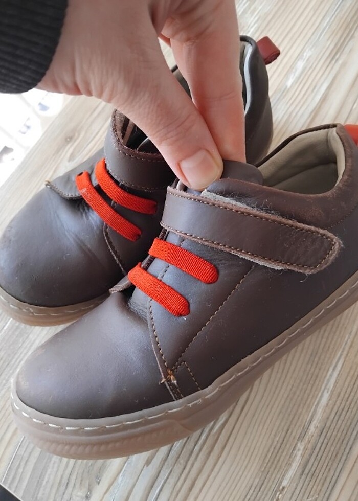 Deri cocuk ayakkabı  - Görsel 2