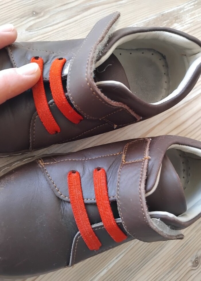 Deri cocuk ayakkabı  - Görsel 4