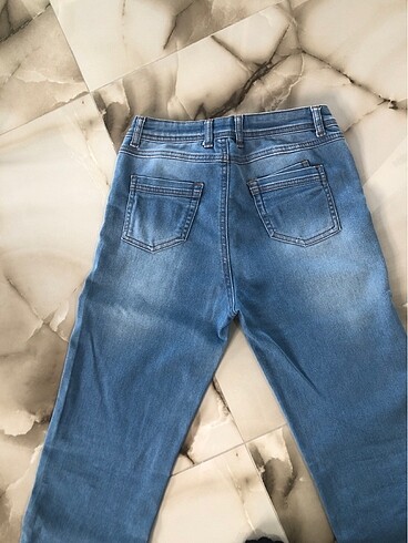 11-12 Yaş Beden mavi Renk 11-12 yaş erkek çocuk kot pantolon