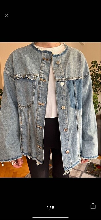 Zara denim ceket