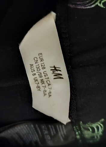 7 Yaş Beden çeşitli Renk H&M kalın tayt 