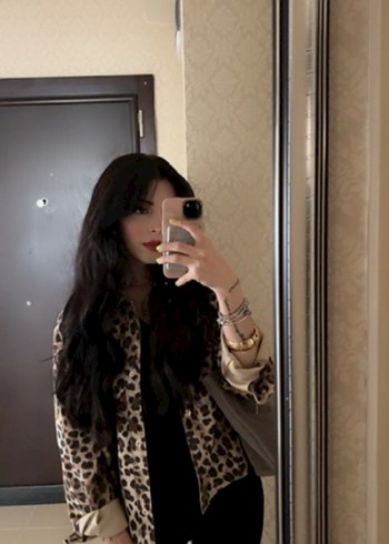 Kahverengi Leopar Desenli Süet Kadın Kaban - Görsel 4