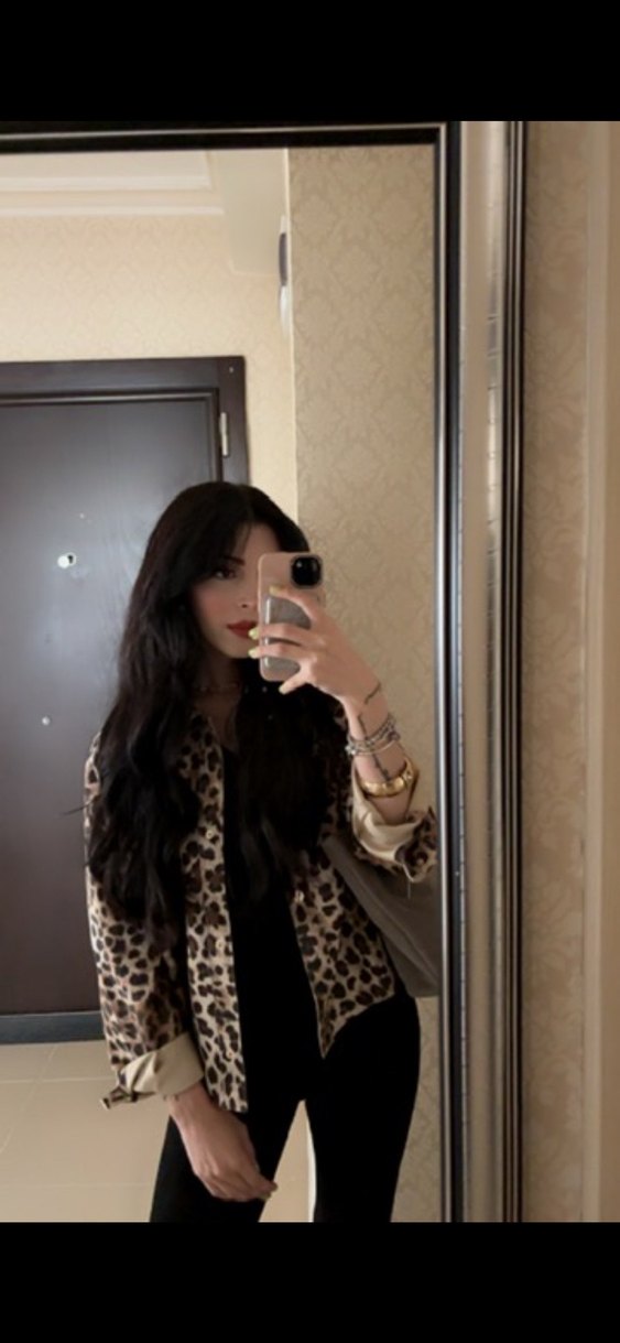 Kahverengi Leopar Desenli Süet Kadın Kaban - Görsel 4