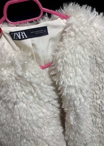 Beyaz Kürklü Kadın Kışlık Mont - Görsel 3