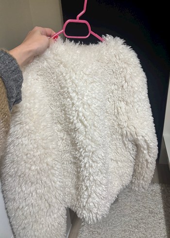 Beyaz Kürklü Kadın Kışlık Mont - Görsel 4