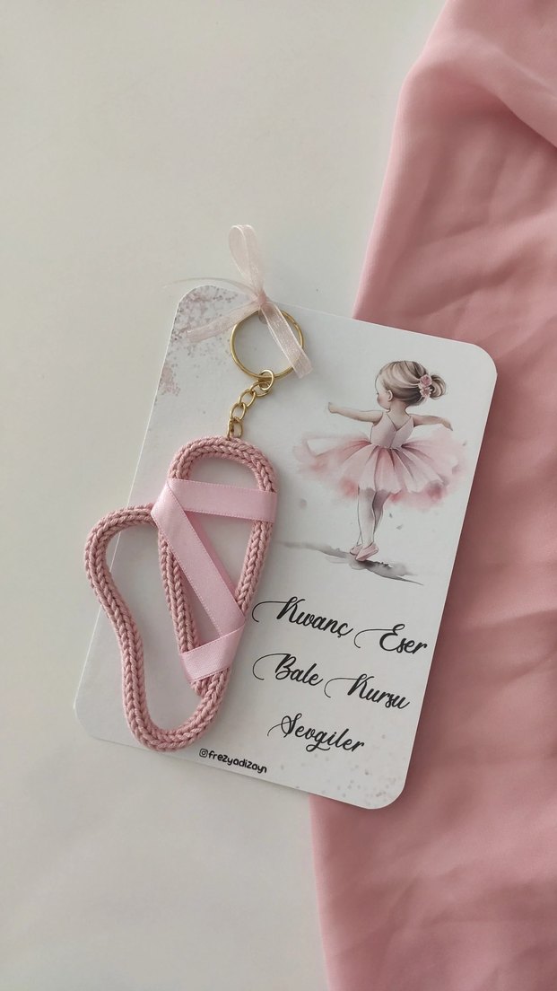 balerin babet  Anahtarlık - Görsel 2