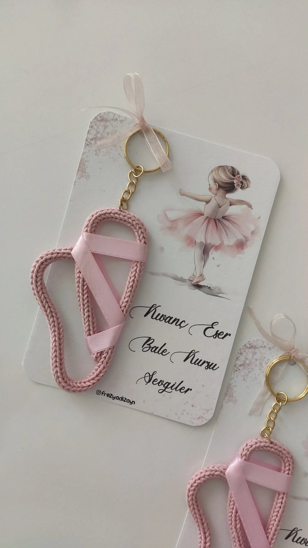 balerin babet  Anahtarlık - Görsel 3