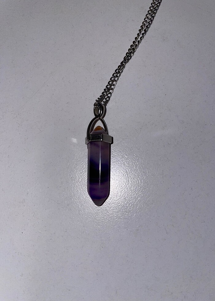 Gerçek taş kolye - Görsel 4