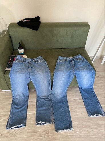 m Beden mavi Renk Zara pantalon