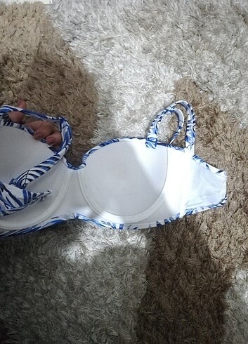 m Beden mavi Renk Bikini üstü