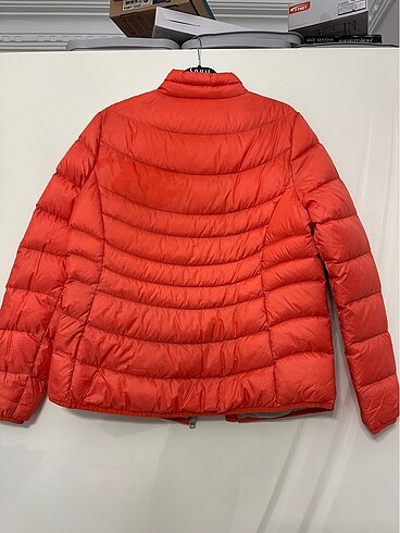 xl Beden kırmızı Renk Puma Kaz Tüyü Mont