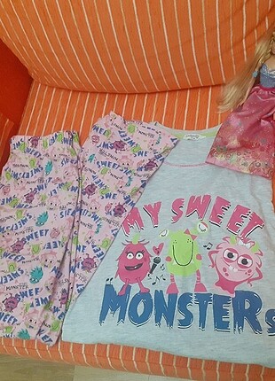 Çocuk pijama takımı takas yapılır