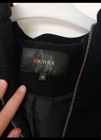 xl Beden siyah Renk Yün kaban kayra