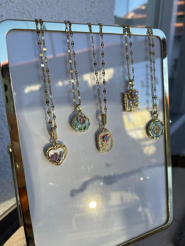 Pinterest Retro Kolye - Görsel 3