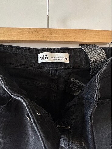 Zara 36 beden Zara siyah jean