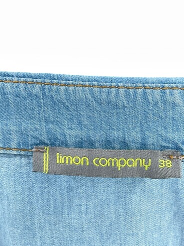 38 Beden mavi Renk Limon Company Kısa Elbise %70 İndirimli.