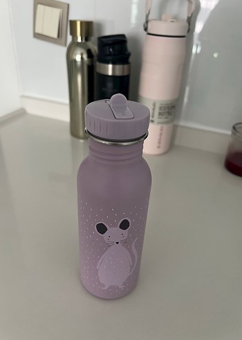 Trixie Mrs. Mouse 500 ml Mor Bebek Su Şişesi - Görsel 3