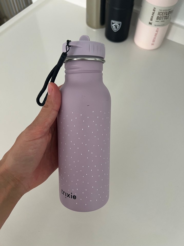 Trixie Mrs. Mouse 500 ml Mor Bebek Su Şişesi - Görsel 5