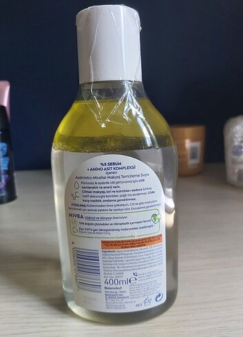 Nivea Nive makyaj temizleme suyu