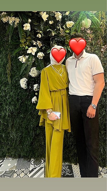 Yağ yeşili ikili takım