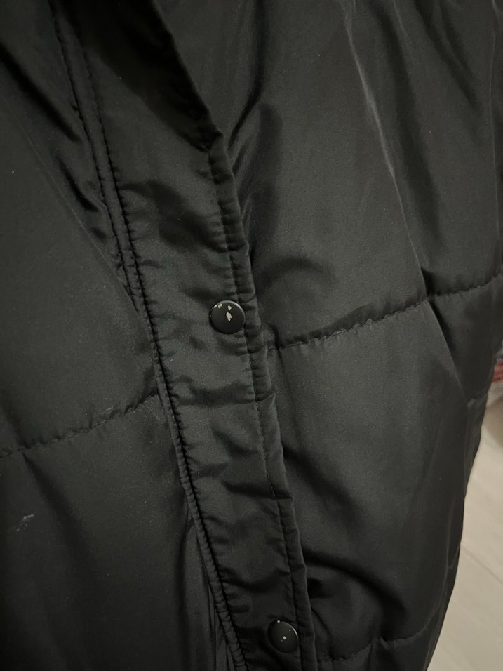 Siyah Kadın Kışlık Kapitone Mont - Görsel 3
